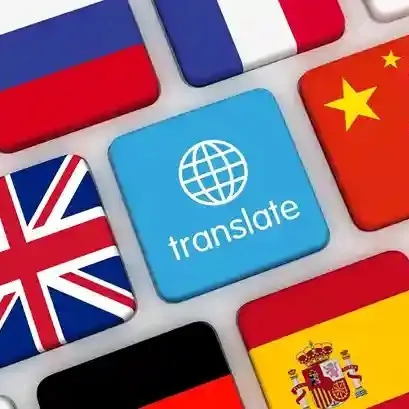 drapeaux de traduction